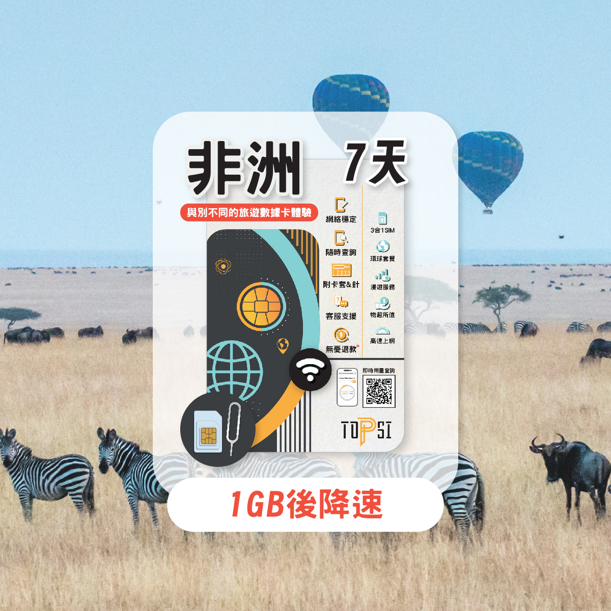 Africa Unlimited Data 7 Days / 15 Days / 10 Days